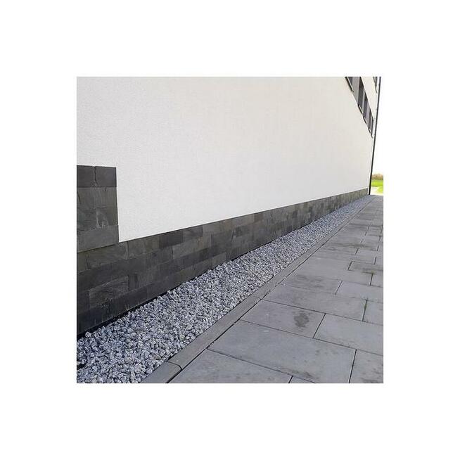 Płytki Łupek Czarny Matowy 30x10x0,8-1,3cm