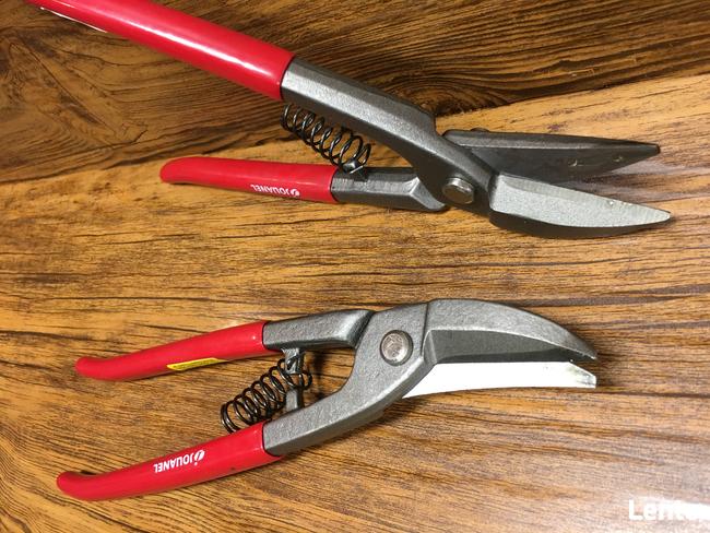 DEKARZU !!! Nożyce do cięcia blachy krzywe - JOUANEL