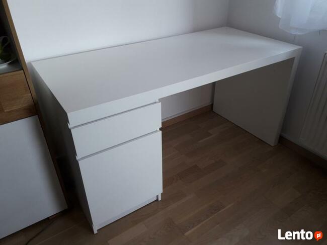 BIURKO BIAŁE IKEA MALM