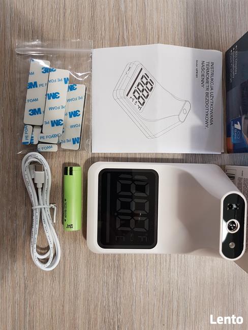 Termometr bezdotykowy naścienny wyrób medyczny