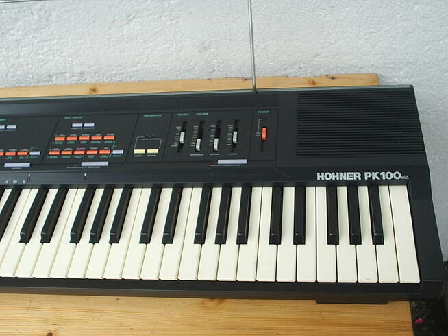 Pradawny Hohner PK-100 Midi z osprzętem, rocznik 1987