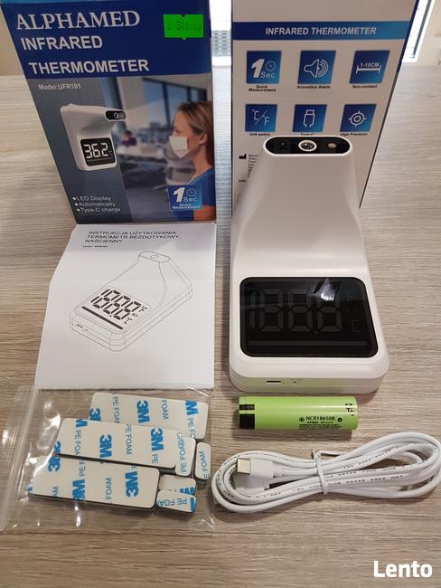 Termometr bezdotykowy naścienny wyrób medyczny