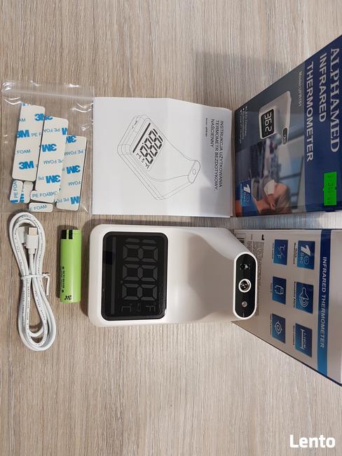 Termometr bezdotykowy naścienny wyrób medyczny