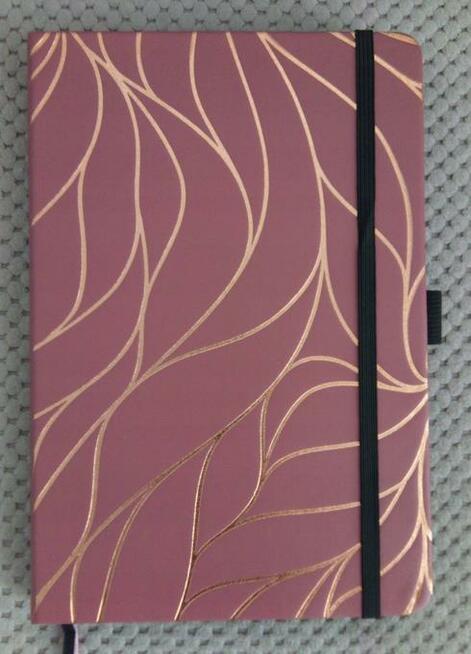 Ekskluzywny organizer czarne kartki Bullet journal BuJo