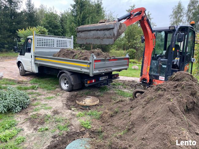 Piasek Tłuczeń Żwir płukany Piach Czarnoziem TRANSPORT mały