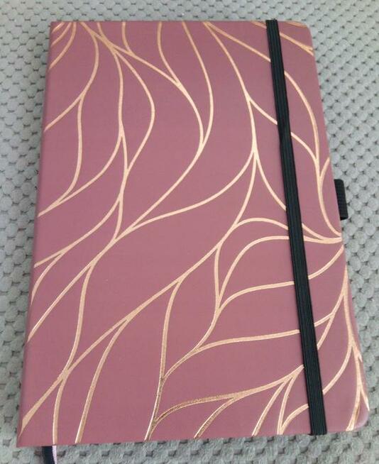 Ekskluzywny organizer czarne kartki Bullet journal BuJo