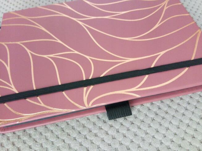 Ekskluzywny organizer czarne kartki Bullet journal BuJo