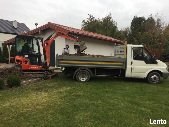 Piasek Tłuczeń Żwir płukany Piach Czarnoziem TRANSPORT mały