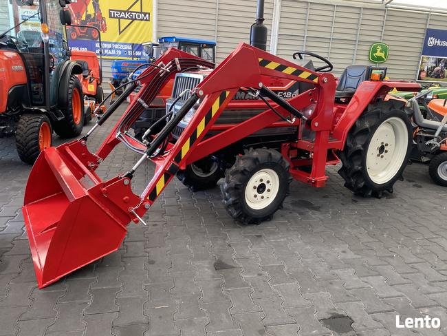 Traktorek ogrodniczy YANMAR F18D 21.5KM AWD 4X4 diesel + TUR