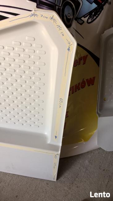 Brodzik do przyczepy kempingowej, kampera