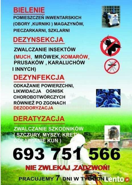 Dezynfekcja Ozonowanie Zamgławianie Auta Mieszkanie Biura