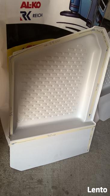 Brodzik do przyczepy kempingowej, kampera