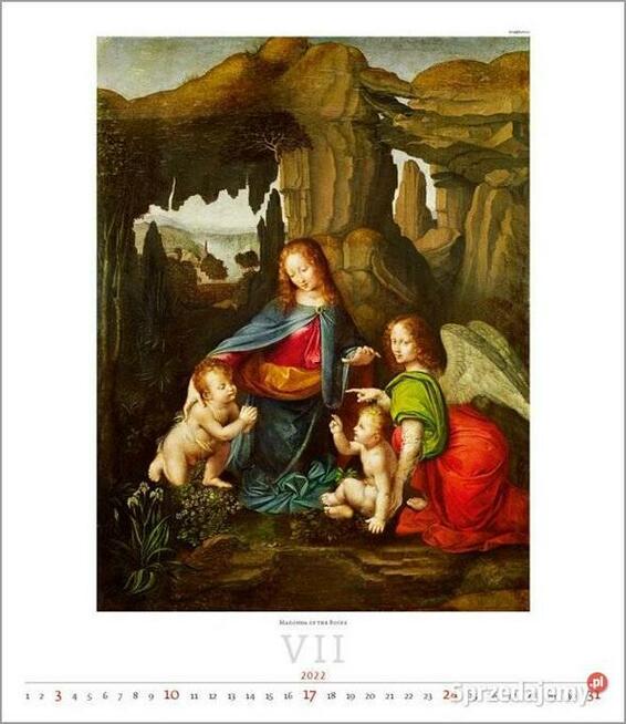 Leonardo Da Vinci reprodukcje obrazy 13 plakatów malarstwo