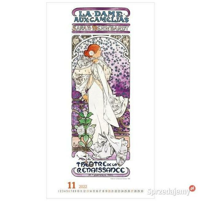 13 plakatów Alfons Mucha malarstwo reprodukcje obrazy