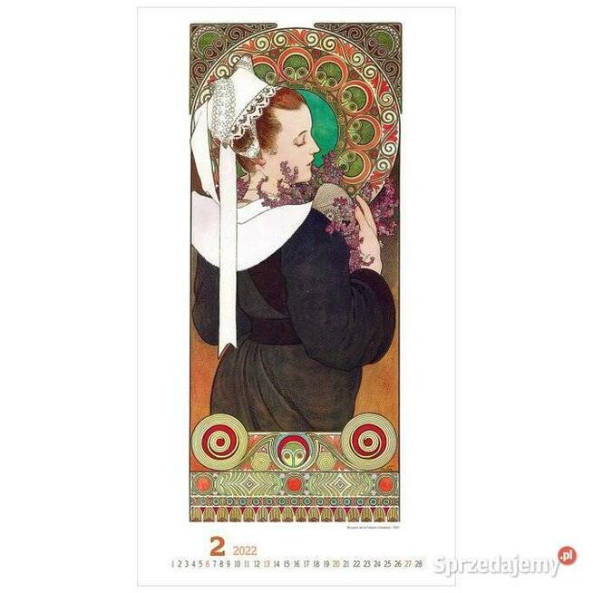 13 plakatów Alfons Mucha malarstwo reprodukcje obrazy