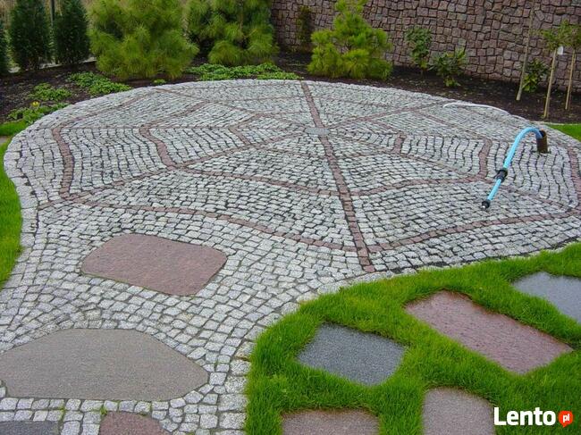 Granitowe oflisy cięte płomieniowane grub.3-10cm