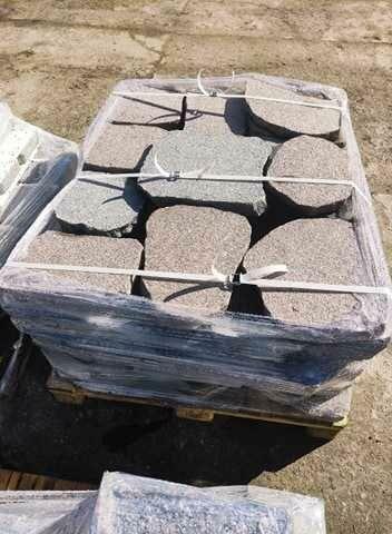 Granitowe oflisy cięte płomieniowane grub.3-10cm