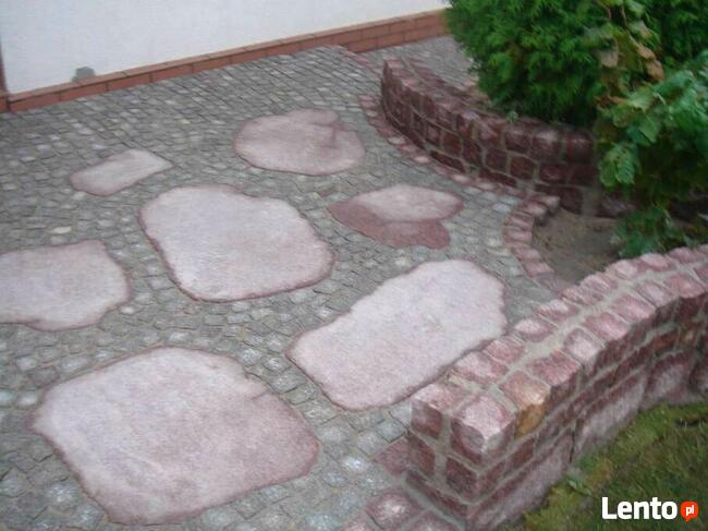 Granitowe oflisy cięte płomieniowane grub.3-10cm