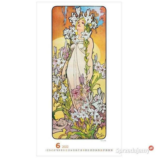 13 plakatów Alfons Mucha malarstwo reprodukcje obrazy