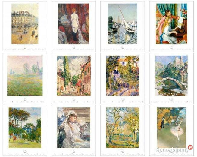 Impresjonizm reprodukcje obrazy impresjoniści 13 plakatów