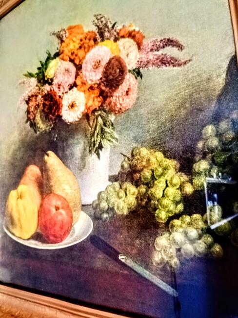 Obraz Fleurs et fruits1865