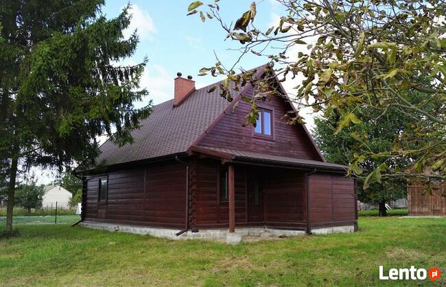 Dom drewniany, jednorodzinny, Jezioro, Gm. Siemień
