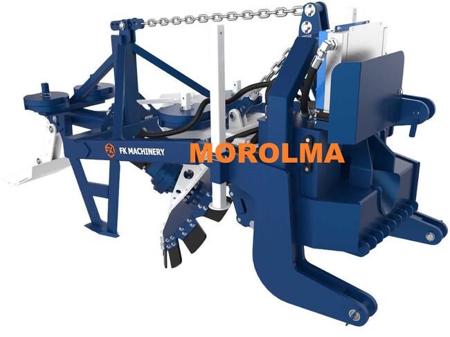 Pług leśny aktywny FK MACHINERY z pogłębiaczem hydromotor