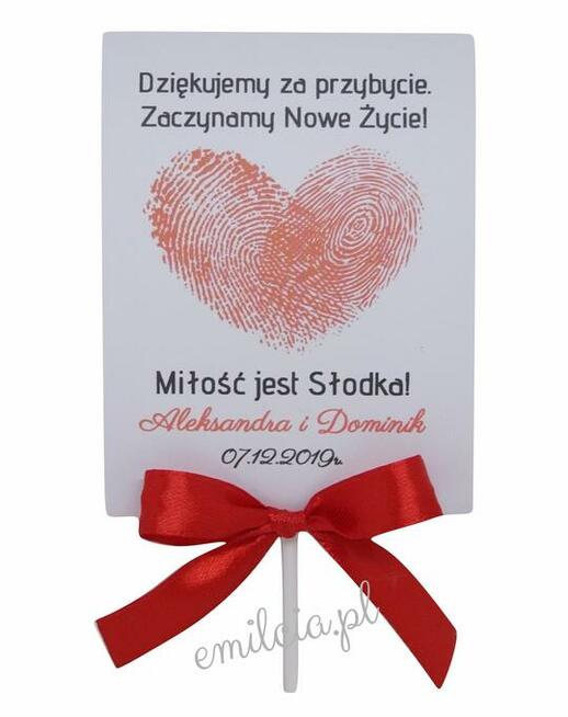 Podziękowania dla gości ... Ślub Komunia Chrzest Urodziny