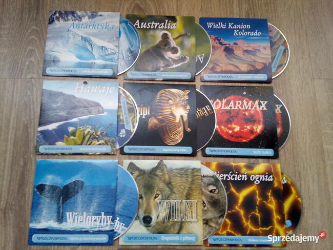 Filmy, Film na DVD Dokumentalne Przyrodnicze Cena za Całość