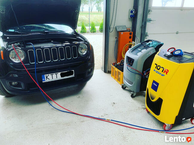 Mobilny Serwis Klimatyzacji (R134a, R1234yf)osobowe, rolnicze
