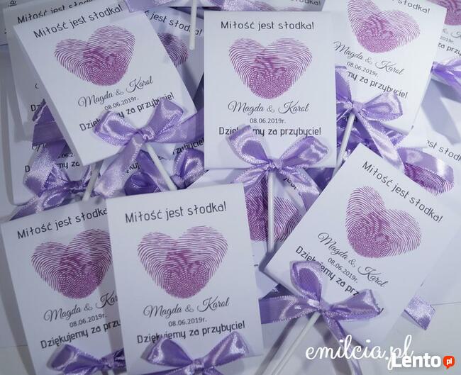 Podziękowania dla gości ... Ślub Komunia Chrzest Urodziny