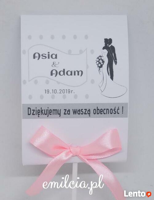 Podziękowania dla gości ... Ślub Komunia Chrzest Urodziny