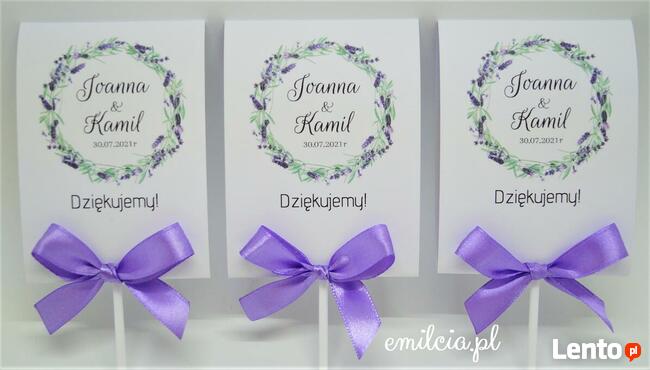 Podziękowania dla gości ... Ślub Komunia Chrzest Urodziny