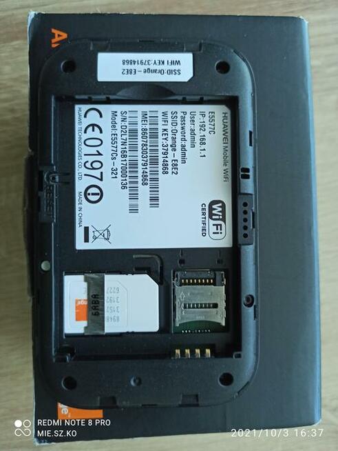 Router Huawei E5577Cs - 321