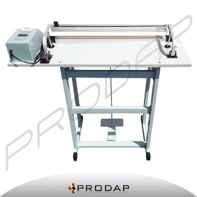 Zgrzewarka 60cm z NOŻEM do folii RĘKAWA nożna na stelażu FV!