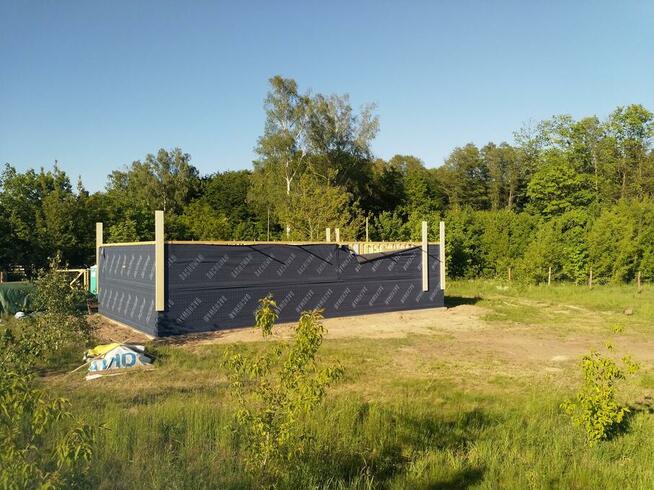 dom drewniany, szkieletowy, kanadyjczyk