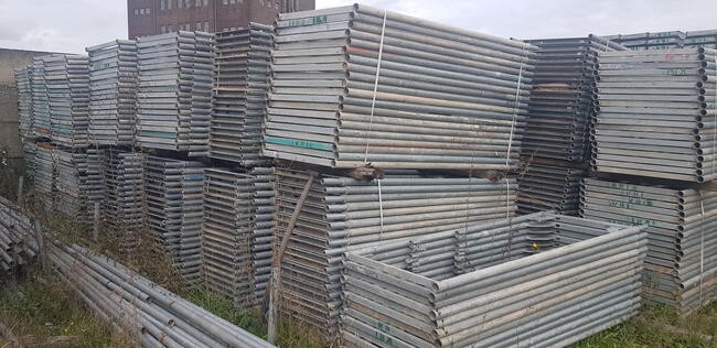 Sprzedam rusztowanie używane typu Layher, Baumann, Pionart.