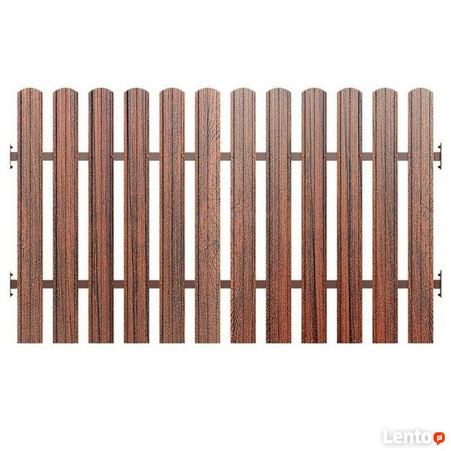 Tanie ogrodzenie metalowe FORTE FO-01, samodzielny montaż