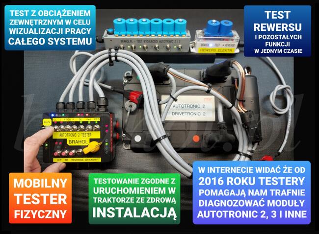 AUTOTRONIC 2 MASSEY FERGUSON Moduł Skrzyni Biegów Naprawa