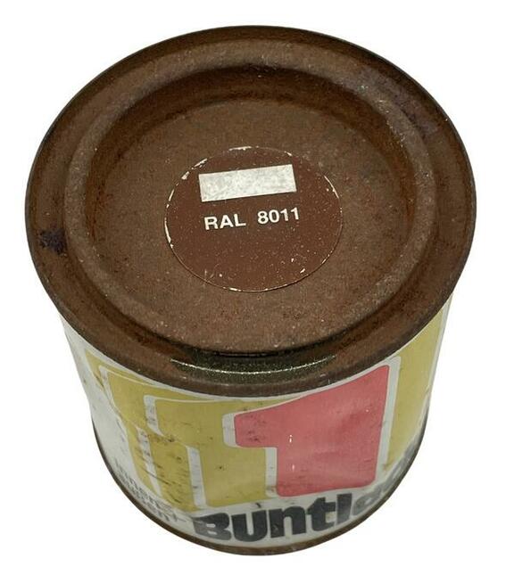 Stara niemiecka puszka lakieru pełna RFN UNIKAT