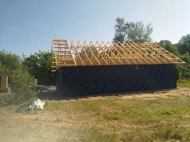 dom drewniany, szkieletowy, kanadyjczyk