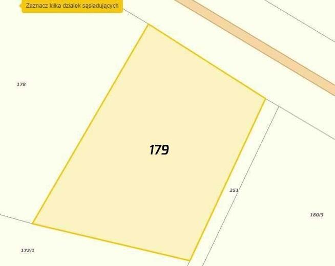 Działka inwestycyjna pod zabudowę usługowo-produkcyjną micko