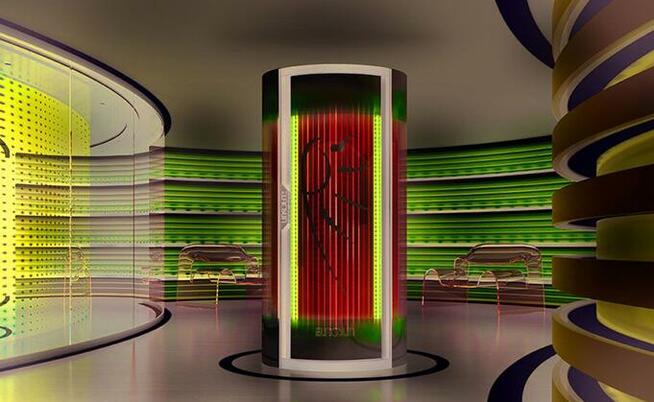 Solarium kabina stojąca SHINY Eurosun