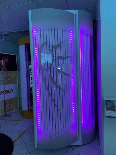 Solarium kabina stojąca SHINY Eurosun