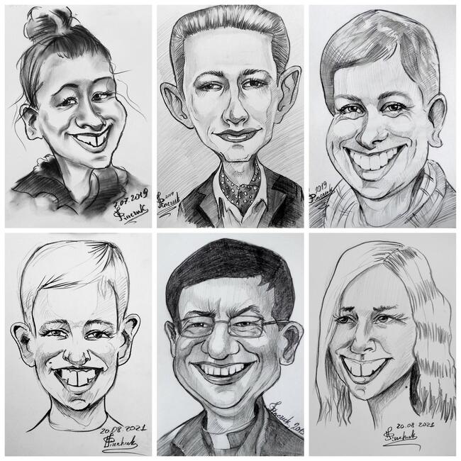 Karykatura, Portret, obraz na zamówienie, Karykaturzysta