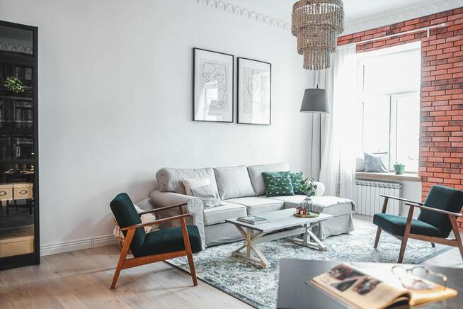 Atrakcyjny, klimatyczny apartament w centrum Łodzi!