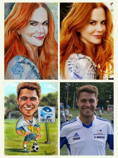 Portret/Karykatura/Obraz/Na Ślub/wesele/ na żywo