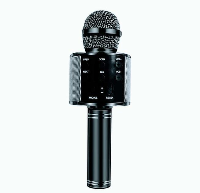 Bezprzewodowy mikrofon karaoke, głośnik bluetooth