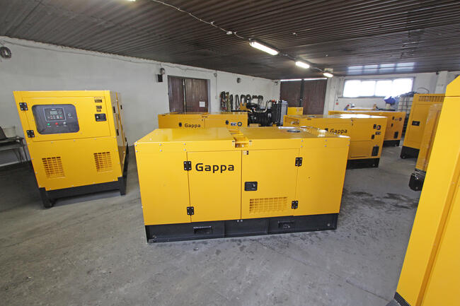 Agregaty prądotwórcze, agregat stacjonarny 15-800 kW, GAPPA
