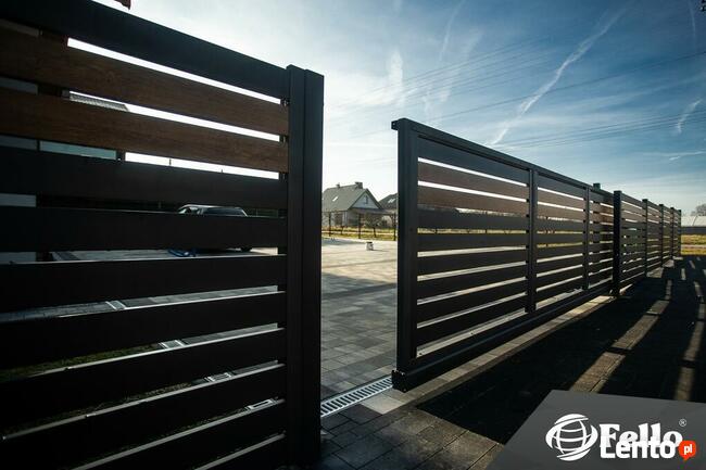 Przęsło wymiar Ogrodzenie Aluminium palisada płot wysyłka